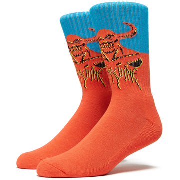 TOY MACHINE SOCKS HELL MONSTER RED - The Drive Skateshop