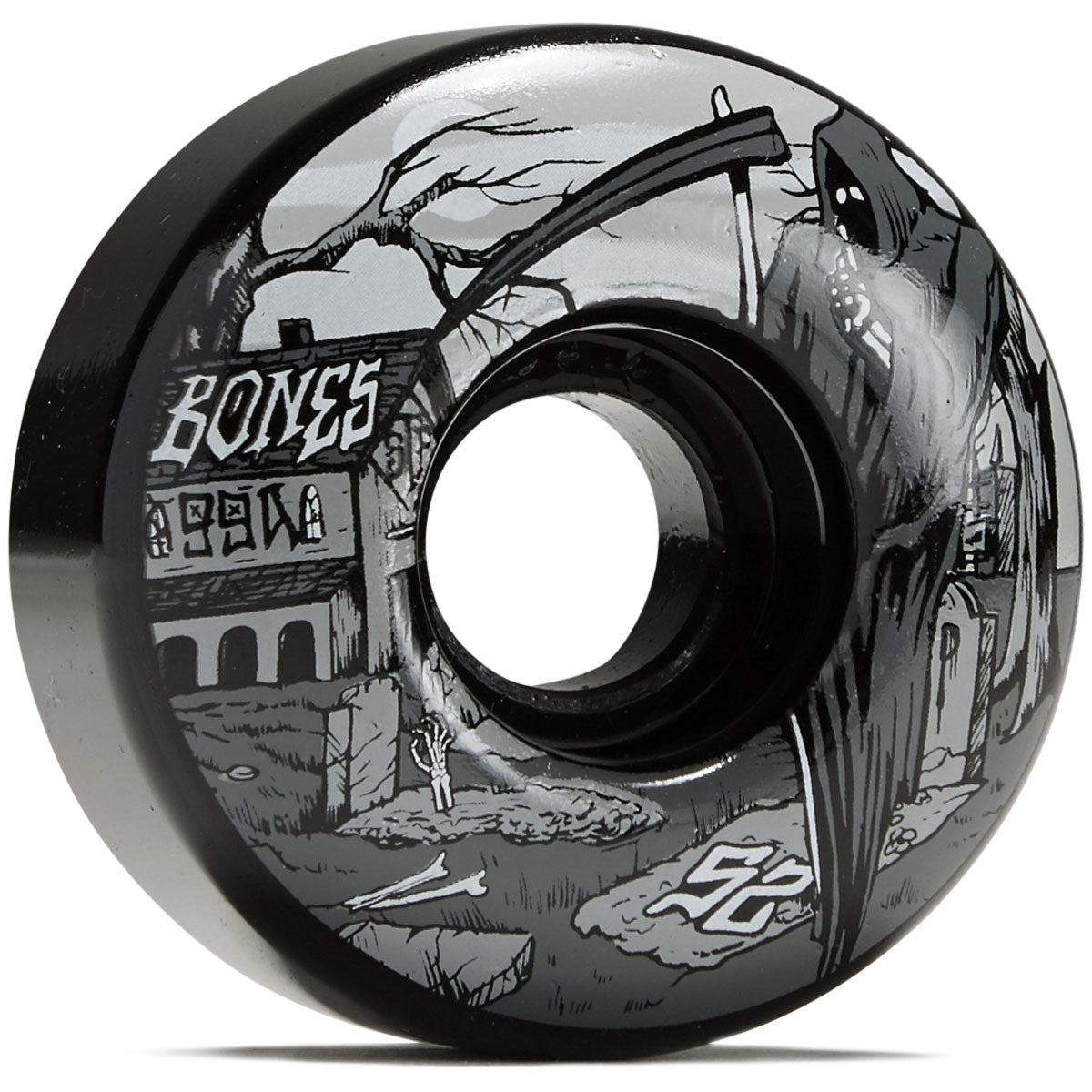 BONES WHEELS REAPER BURIAL BLACK STF 99A V1 (52MM)