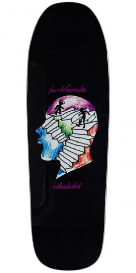 KROOKED DECK GONZ STAIRS SHAPED (9.81") - The Drive Skateshop