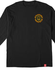SPITFIRE TORCHED SCRIPT L/S T-SHIRT BLACK