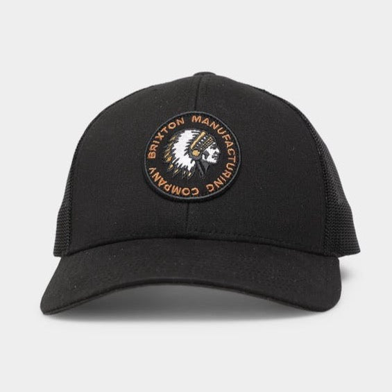 BRIXTON RIVAL X MP SNAPBACK BLACK