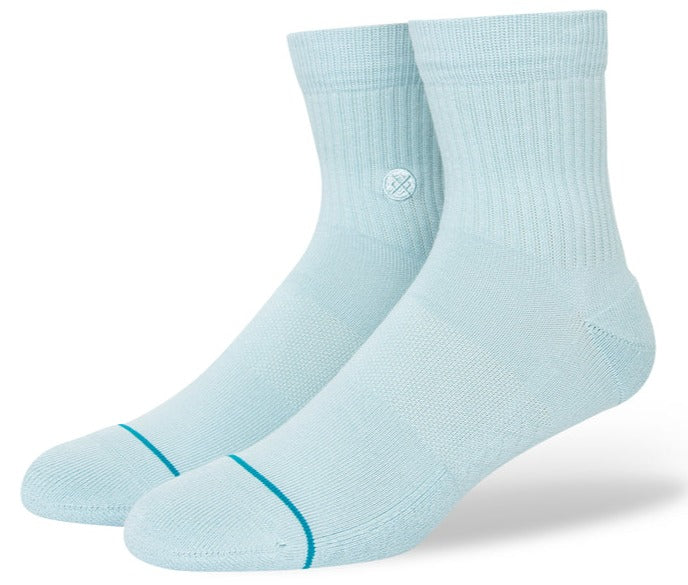 STANCE SOCKS ICON QUARTER LIGHT BLUE