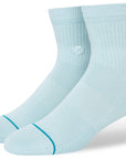 STANCE SOCKS ICON QUARTER LIGHT BLUE