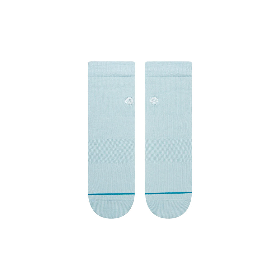 STANCE SOCKS ICON QUARTER LIGHT BLUE