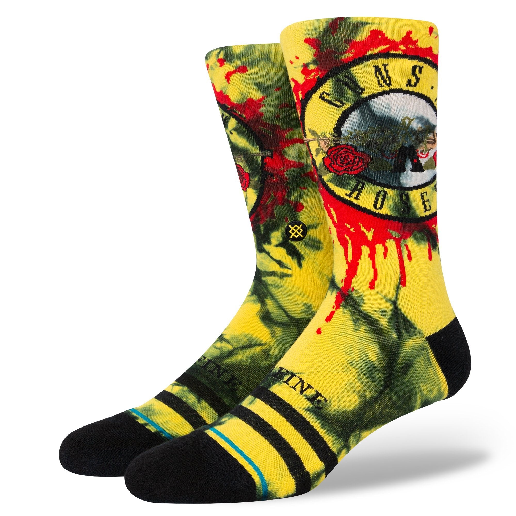 STANCE SOCKS - SO FINE YELLOW - The Drive Skateshop