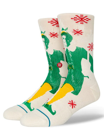 STANCE SOCKS ELF BUDDY OFF WHITE
