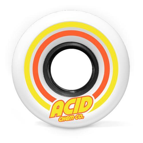 ACID CHEMICIAL HYBRID CRUISER WHEEL - PODS CONICAL 86A (53MM) - The Drive Skateshop