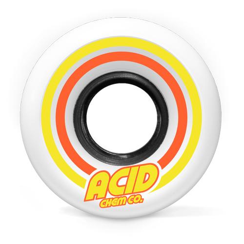 ACID CHEMICIAL CRUISER WHEEL - PODS CONICAL 86A (55MM) - The Drive Skateshop