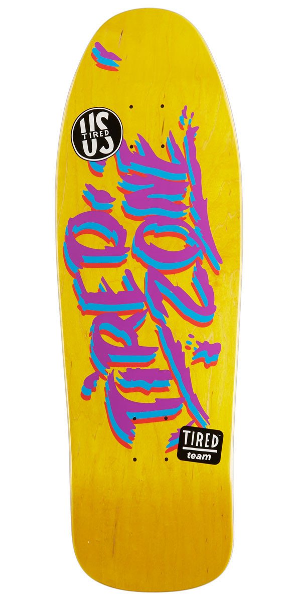 TIRED DECK ZONE 1989 (9.7") - The Drive Skateshop