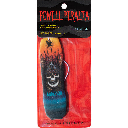 POWELL-PERALTA AIR FRESHENER ANDY ANDERSON PINAPPLE SCENT