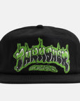 THRASHER AIRBRUSH SNAPBACK BLACK