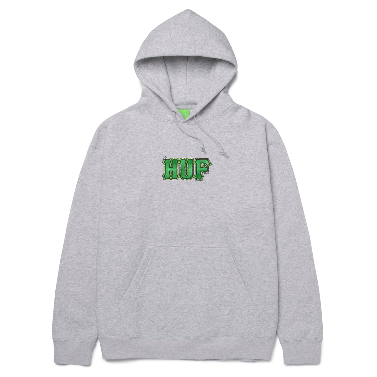 HUF AMAZING H PULLOVER HOOD ATHLETIC HEATHER
