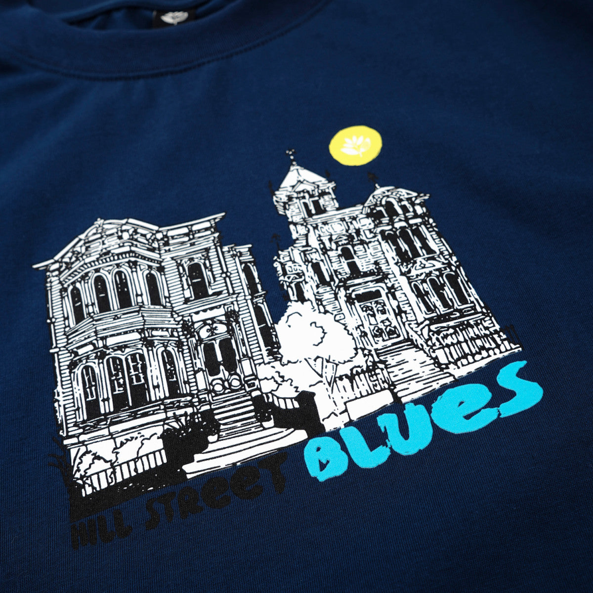 MAGENTA HILL STREET BLUES TEE BLUE