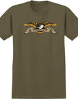 ANTIHERO EAGLE T-SHIRT SAFARI GREEN/MULTI