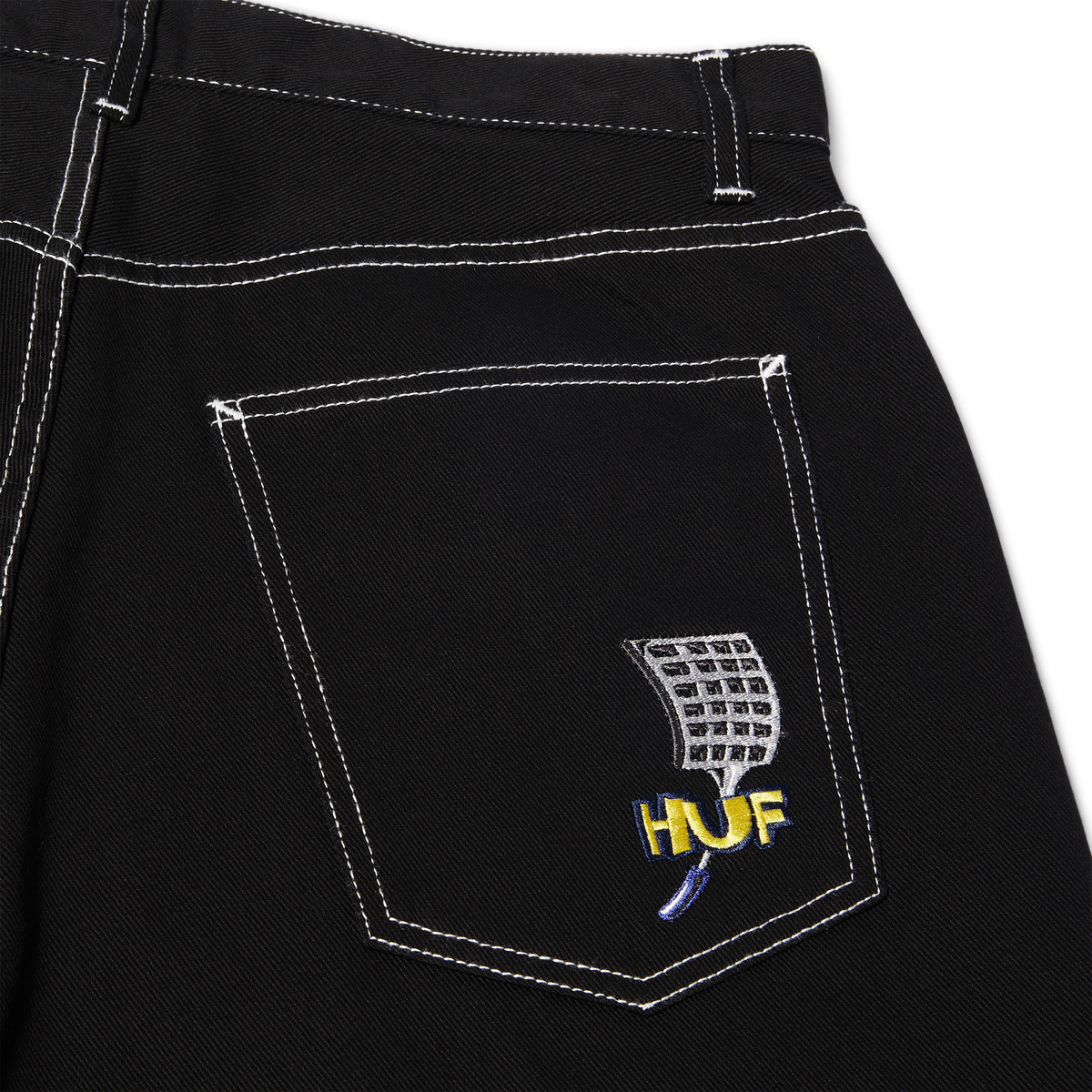 HUF BAYVIEW SHORT BLACK