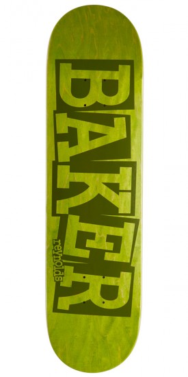 BAKER REYNOLDS RIBBON NAME GREEN (8.125") - The Drive Skateshop