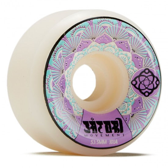 SATORI WHEELS MANDALA CONICAL 101A (53.5MM) - The Drive Skateshop