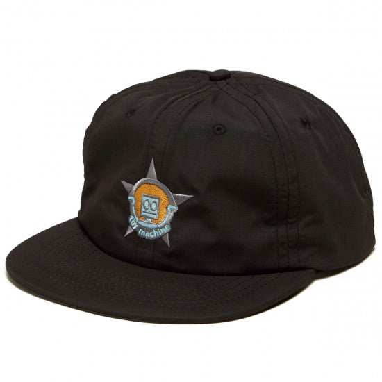 TOY MACHINE SNAPBACK ROBOT STAR BLACK