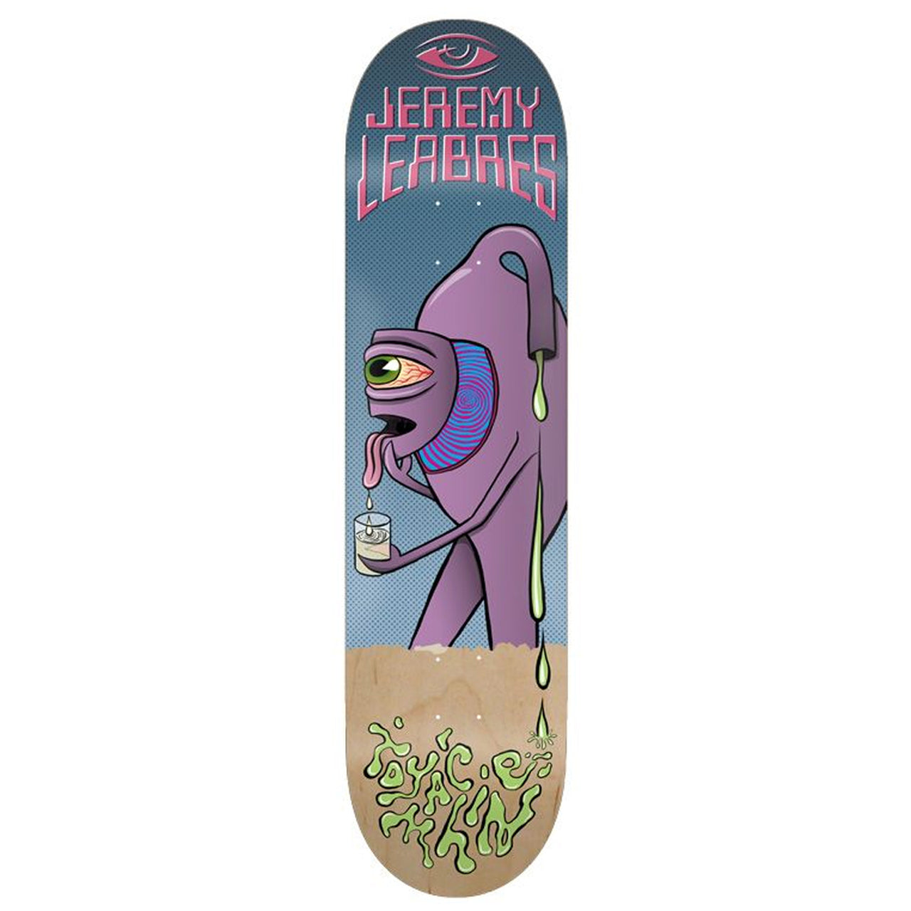 TOY MACHINE DECK - LEABRES FACE OFF (8.38")