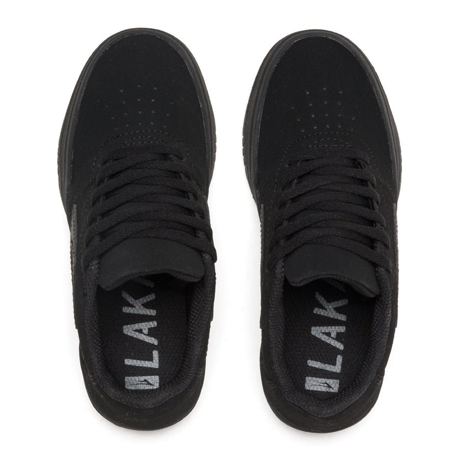 LAKAI KIDS BRIGHTON BLACK NUBUCK - The Drive Skateshop