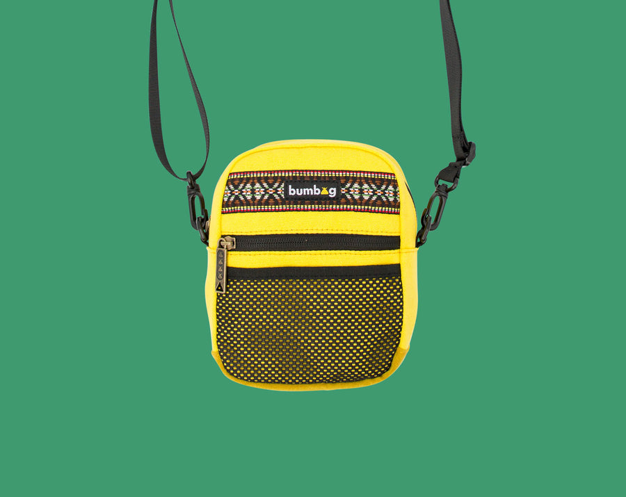 BUMBAG COMPACT SHOULDER - EXPLORER YELLOW - The Drive Skateshop