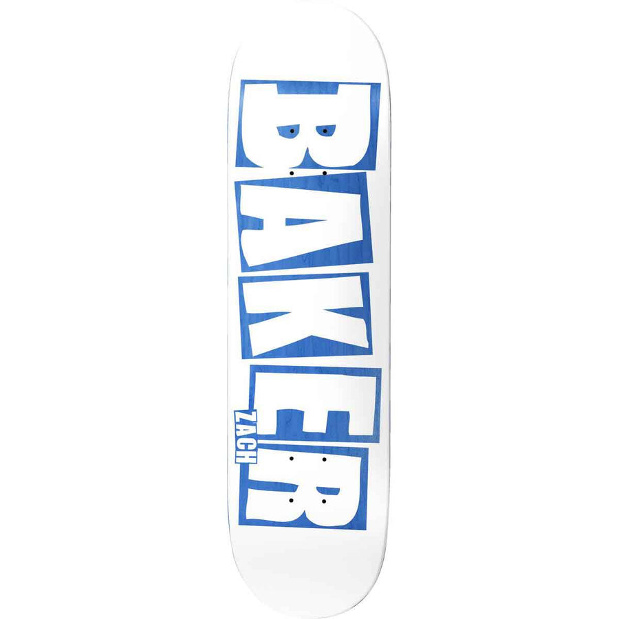 BAKER DECK ZACK LOGO WHITE/BLUE (8