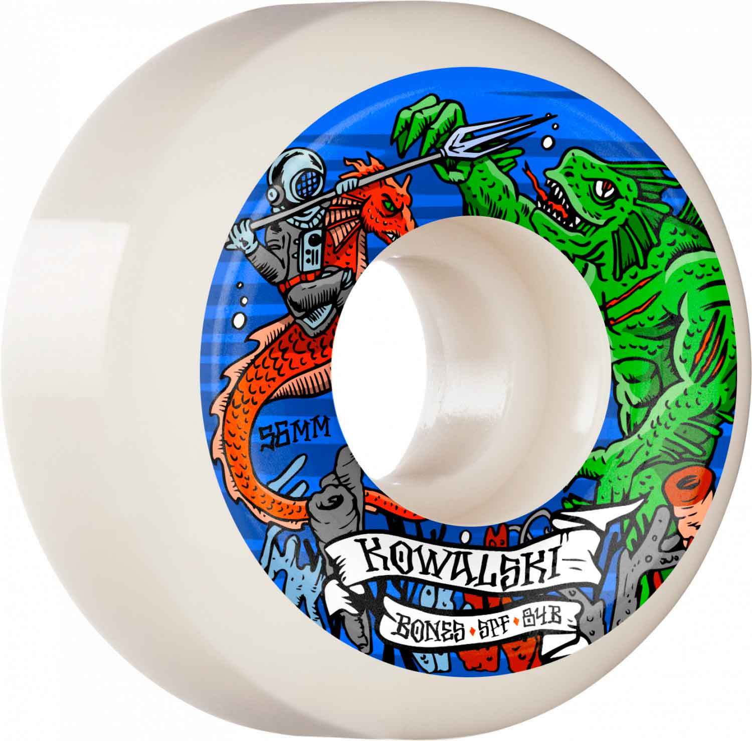 BONES SPF WHEELS KOWALSKI KRAKEN 104A (56MM)