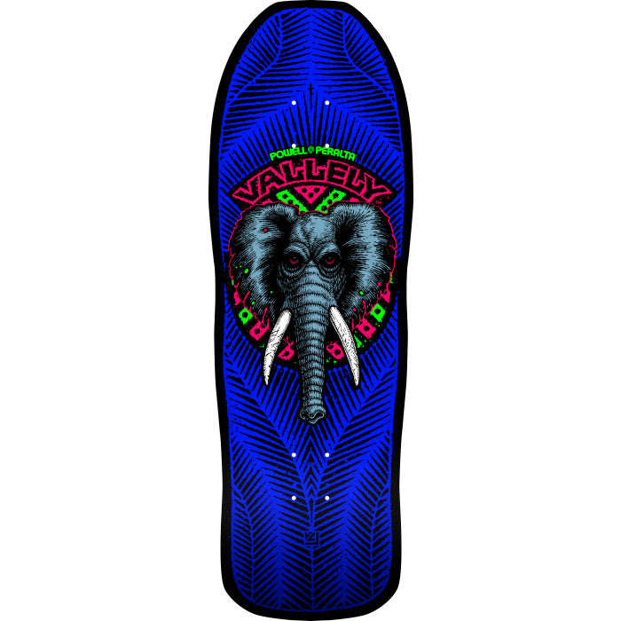 POWELL PERALTA RE-ISSUE DECK VALLELY ELEPHANT 8 BLACKLIGHT (10")