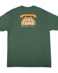 DIAL TONE TEE -  DIAL - FOREST - The Drive Skateshop