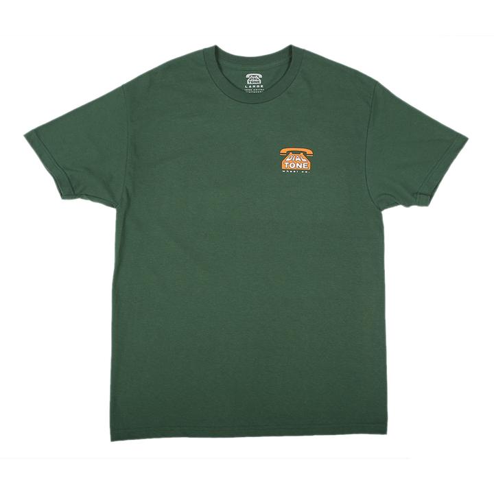 DIAL TONE TEE -  DIAL - FOREST