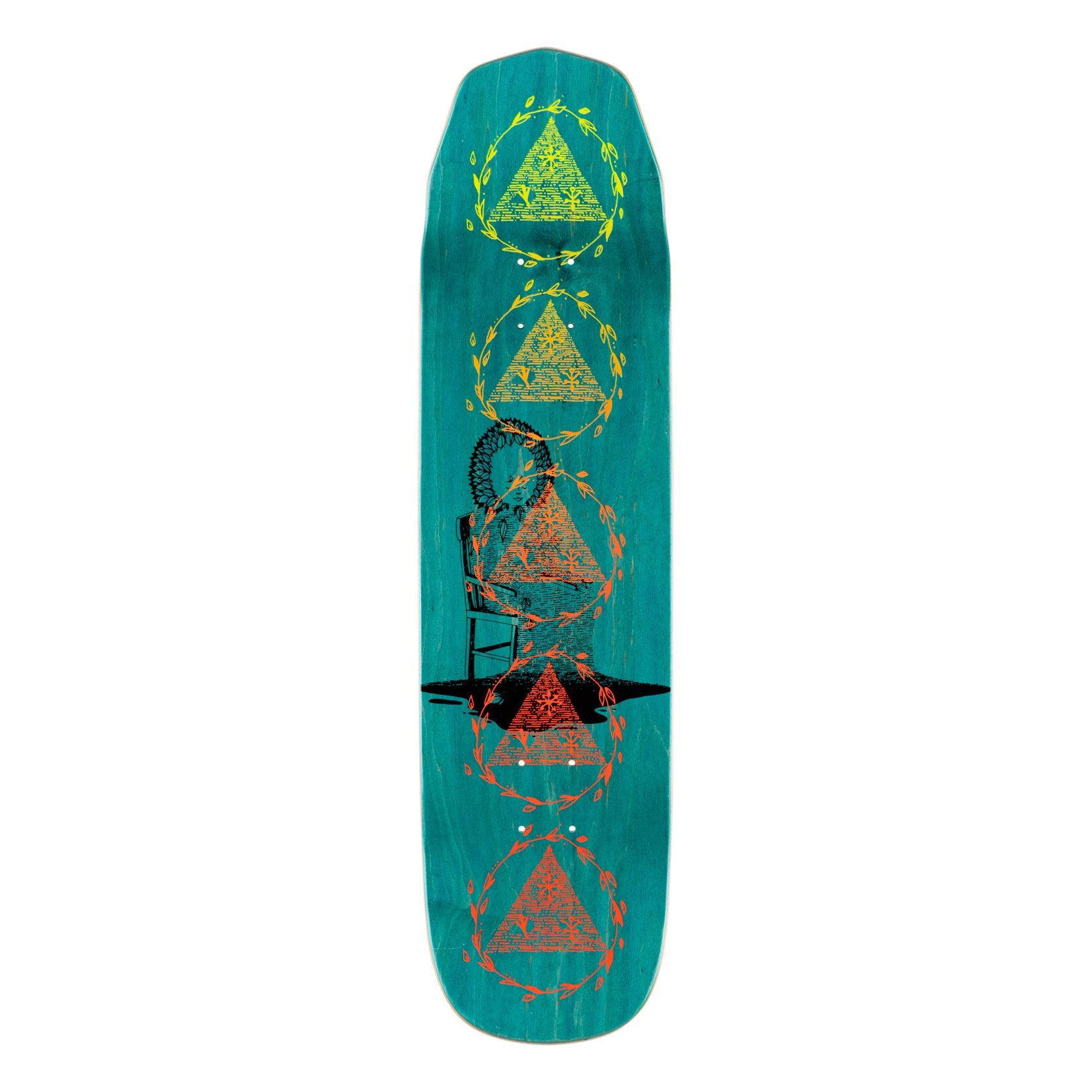 WELCOME DECK - NORA VASCONCELLOS SOIL ON WICKED PRINCESS - BONE (8.27&quot;) - The Drive Skateshop
