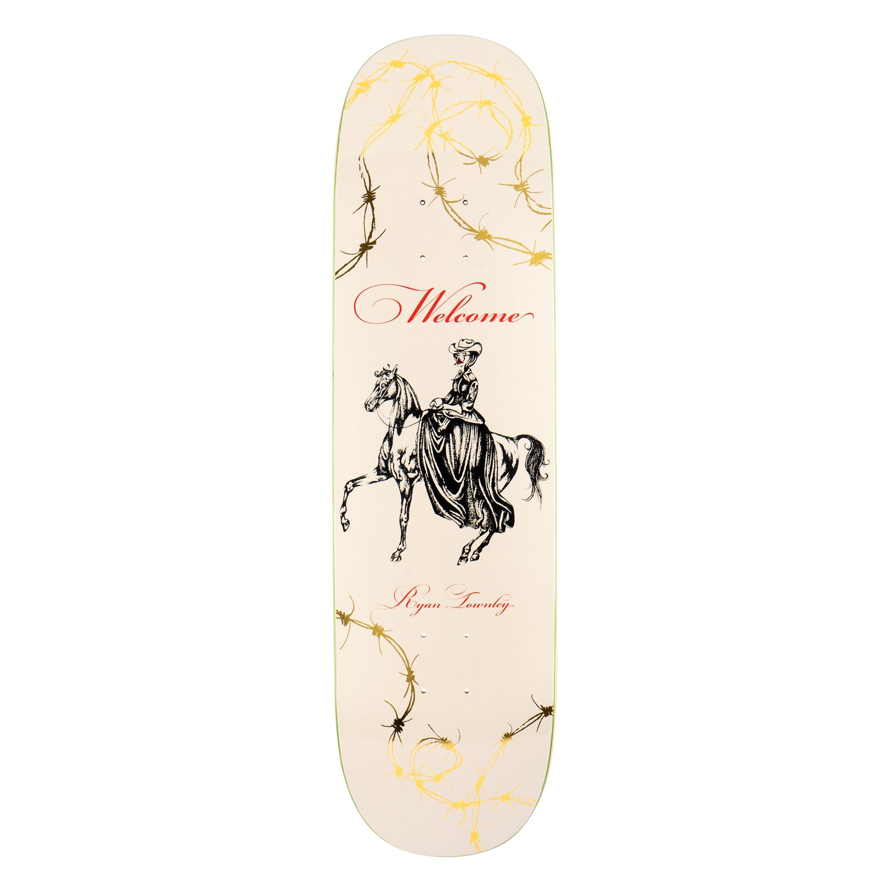 WELCOME DECK - TOWNLEY COWGIRL (8.5")