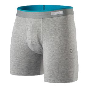 STANCE UNDERWEAR WHOLESTER STANDARD 6&quot; COTTON BLEND HEATHER GREY - The Drive Skateshop