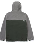 HUF FORT POINT SHERPA JACKET - STEEL GREY