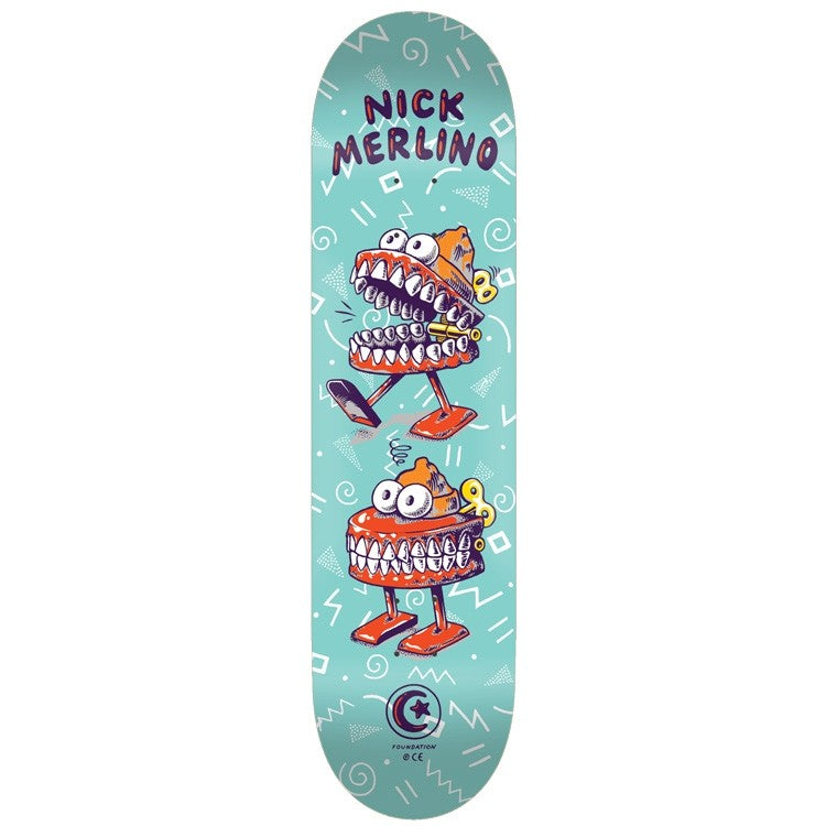FOUNDATION DECK - MERLINO WIND UP (8&quot;) - The Drive Skateshop