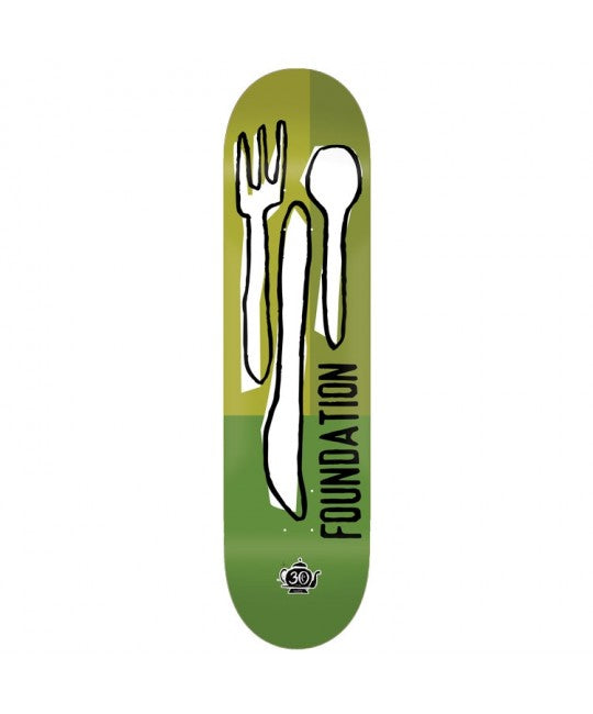 FOUNDATION DECK - FORKS *30 YEAR REISSUE (8&quot;) - The Drive Skateshop