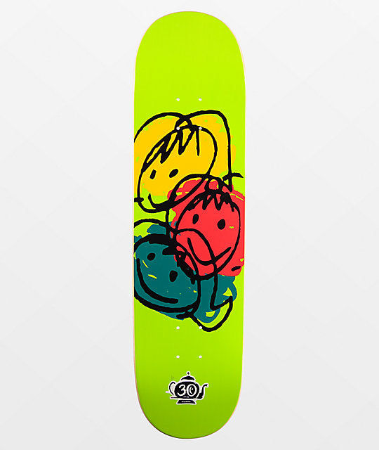 FOUNDATION DECK - FACES *30 YEAR REISSUE (8.25") - The Drive Skateshop