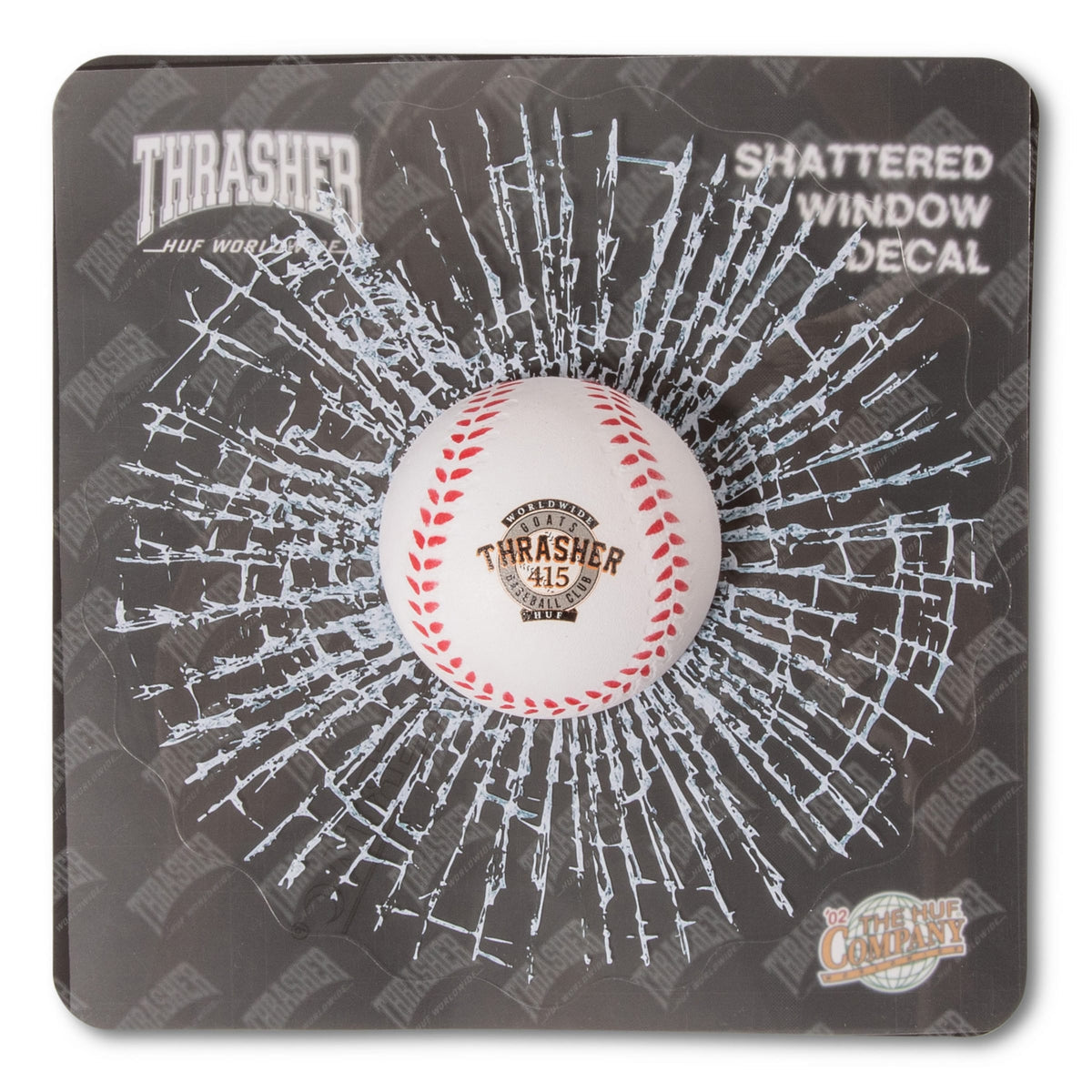 HUF GRAND SLAM BALL STICKER