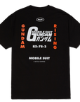HUF X GUNDAM RISING T-SHIRT BLACK