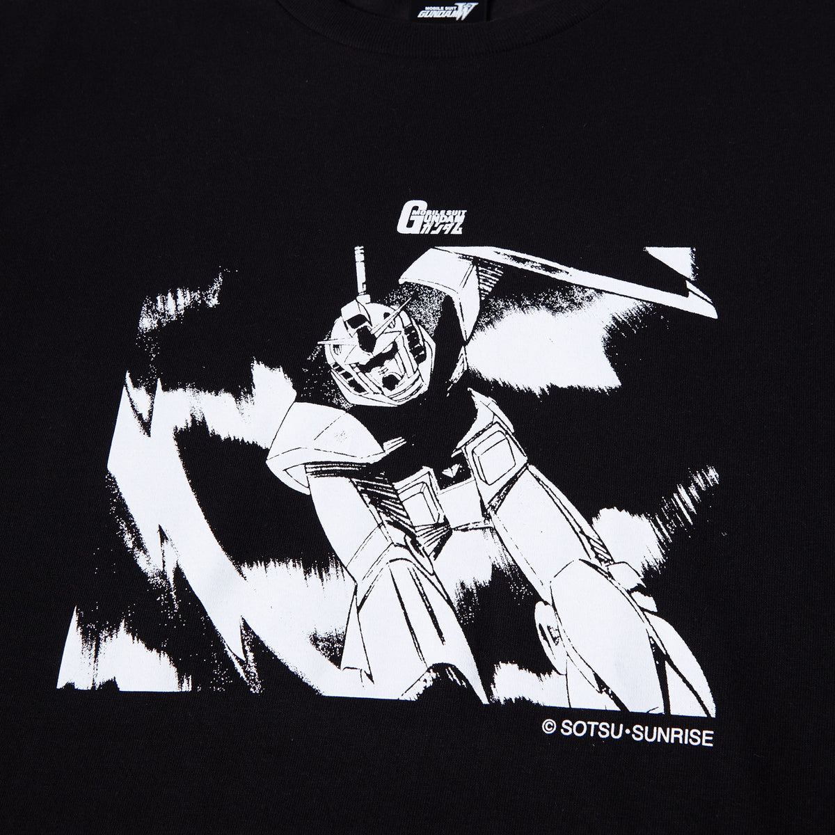 HUF X GUNDAM RISING T-SHIRT BLACK