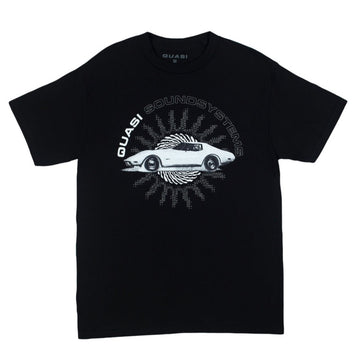 QUASI HEADPHASE TEE BLACK - The Drive Skateshop