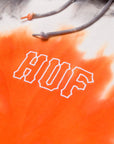 HUF HIGH DYE PULLOVER TIEDYE HOOD ORANGE