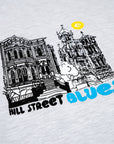 MAGENTA HILL STREET BLUES TEE ASH