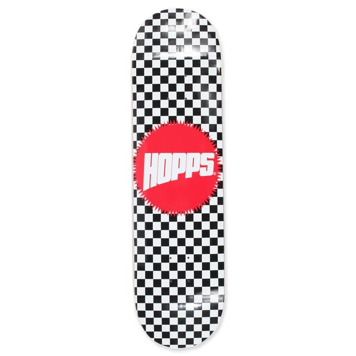 HOPPS DECK - SUN CHECKERED BOARD (8.125") - The Drive Skateshop