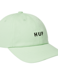 HUF SET OG CV 6 PANEL HAT SMOKE GREEN