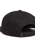 HUF HYDRANT UNSTRUCTURED 6 PANEL BLACK - The Drive Skateshop