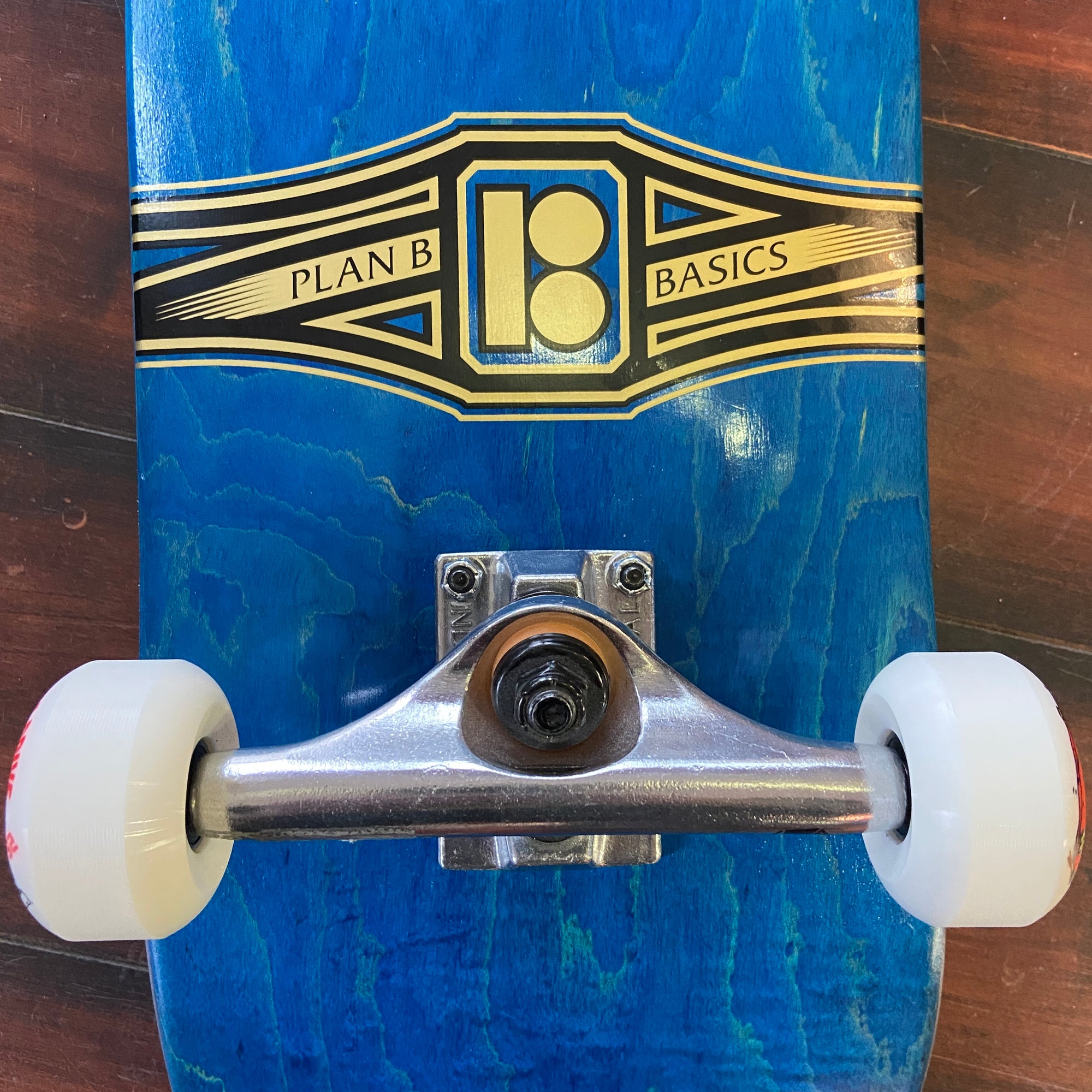 PLAN B PREMIUM COMPLETE BLUE (8") - The Drive Skateshop