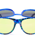 HAPPY HOUR FLIP UPS TROPICAL BOOMPAS BLUE MIRROR/YELLOW - The Drive Skateshop