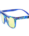HAPPY HOUR FLIP UPS TROPICAL BOOMPAS BLUE MIRROR/YELLOW - The Drive Skateshop