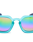 HAPPY HOUR SUNGLASSES WOLF PUPS LEABRES ELECTRIC BLUE - The Drive Skateshop